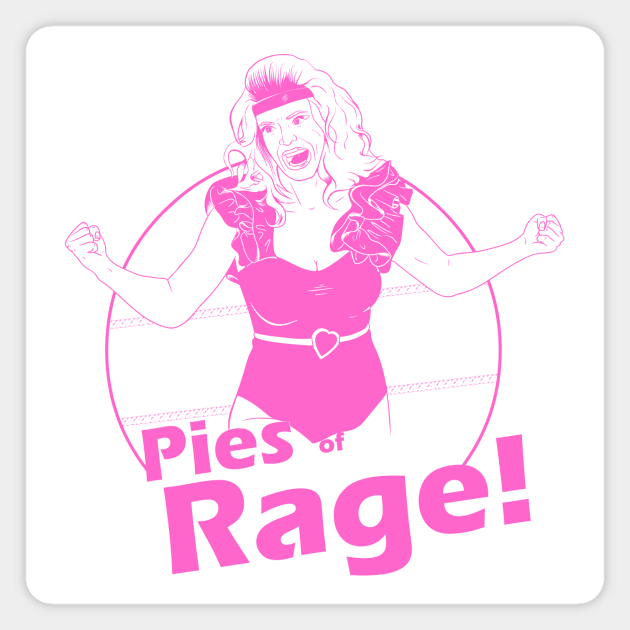 Pies of Rage! Magnet by DrMadness